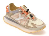 Pantofi sport GRYXX albi, 40049W, din material texil