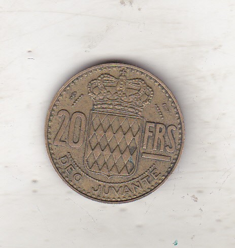 bnk mnd Monaco 20 franci 1951