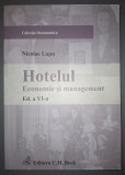 Nicolae Lupu - Hotelul. Economie si management (editia a VI-a)