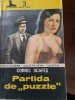 Partida de puzzle - Cornel Scafes, 1990, Roman, Beletristica, Coperta Originala