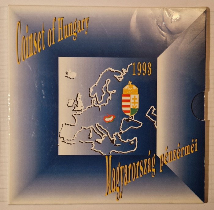 Set Monede Ungaria, Hungary, 1993, 11 monede