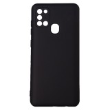 Husa Samsung Galaxy A21S Spacer, negru, grosime 2mm, material flexibil silicon + interior cu microfibra &quot;SPPC-SM-GX-A21S-SLK&quot;