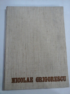 NICOLAE GRIGORESCU - Expozitie retrospectiva 1984 -1985 Muzeul de Arta al RSR foto