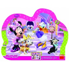 Puzzle cu rama - Minnie si Daisy (25 piese)