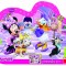 Puzzle cu rama - Minnie si Daisy (25 piese)