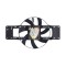 GMV radiator electroventilator Renault Clio 1, 1990-1998, Motorizare 1, 2; 1, 4 Benzina, tip climatizare fara AC, cutie Manuala, dimensiune 295mm, cu