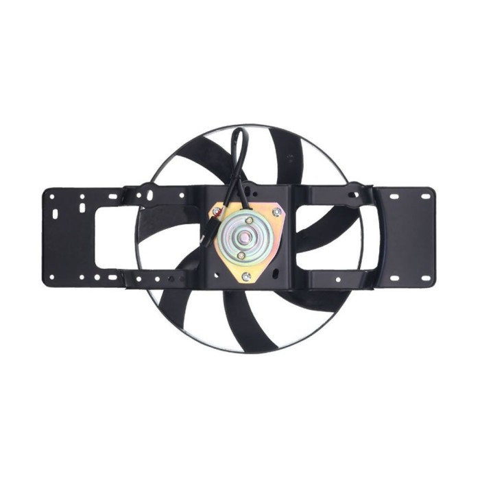 GMV radiator electroventilator Renault Clio 1, 1990-1998, Motorizare 1, 2; 1, 4 Benzina, tip climatizare fara AC, cutie Manuala, dimensiune 295mm, cu