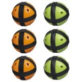 Set de 6 mingi cu scai pentru tinta, verde si portocaliu, CMCLASS