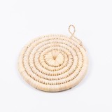 Suport farfurii din fibră naturală de palmier | 20 cm