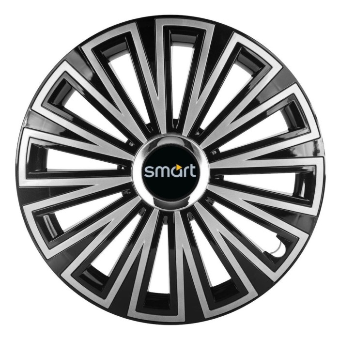Set 4 Capace Roti, potrivite jantelor de R14, pentru Smart, model sunset