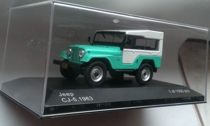 Macheta Jeep CJ-5 1963 - Whitebox 1/43