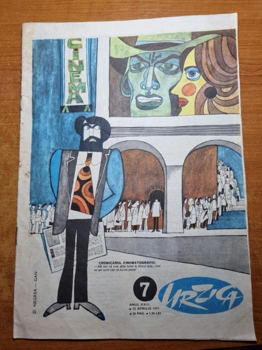 Revista Umoristica Urzica - 15 aprilie 1971