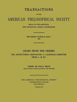 Gears from the Greeks: The Antikythera Mechanism--A Calendar Computer from CA. 80 B.C. foto