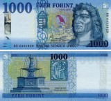 UNGARIA █ bancnota █ 1000 Forint █ 2018 █ P-203b █ UNC █ necirculata