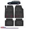 Covorase Auto Tip Tavita Audi A4 B7 Avant Break (2004-2008) TeamCar&reg;, Cauciuc Reciclat, Protectie Interior, Negre, Set 4 Bucati