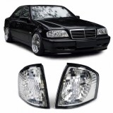 Indicatori din sticla clara cromati, potriviti pentru Mercedes W202 C-Class 93-00 Performance AutoTuning