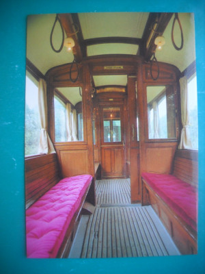 HOPCT 55008 INTERIOR MOTO VAGON 1905-1830 TREN BRUXELLES BELGIA-NECIRCULATA foto