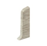 Terminatie pentru plinta, stanga / dreapta, SET 10456-4640V, PVC, gri nisip, 52 x 22 mm, 4 buc / set