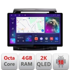 Navigatie Toyota Land Cruiser V8 L200 2009-2020 Qled 2K Octa Core 4+64 LTE 4G DSP Wifi 5Ghz android auto carplay radio gps internet kit-381-type-b+EDT