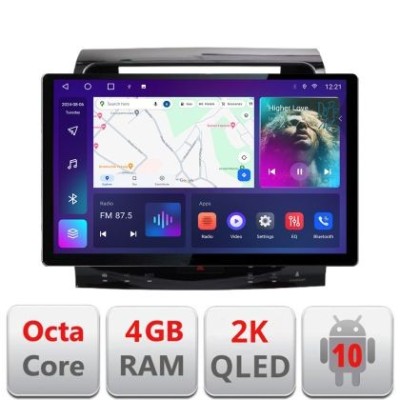 Navigatie Toyota Land Cruiser V8 L200 2009-2020 Qled 2K Octa Core 4+64 LTE 4G DSP Wifi 5Ghz android auto carplay radio gps internet kit-381-type-b+EDT foto