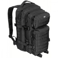 Rucsac modular Assault, 30 litri, multiple buzunare, compatibil sistem hidratare, negru MFH OutsideGear Venture foto