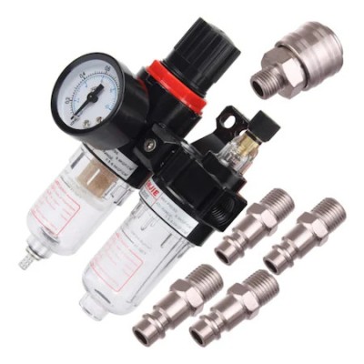 Regulator de presiune pentru aparate pneumatice 1/4 0,5-9 bar / 45 foto