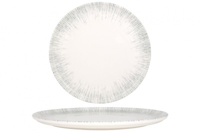 Bonna Farfurie cu pizza - Iris - Por&amp;Aring;&amp;pound;elan - 30 cm - set de 2 foto