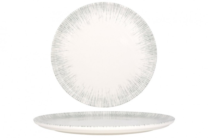 Bonna Farfurie cu pizza - Iris - Por&Aring;&pound;elan - 30 cm - set de 2