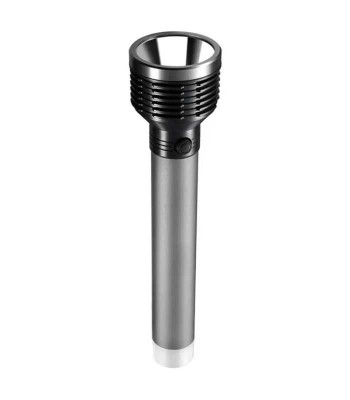 Lanterna aluminiu LED 5W gri acumulator 3.7V PLATINET PAF07 foto