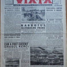 Viata, ziarul de dimineata; director: Rebreanu, 21 Mai 1942, frontul din rasarit