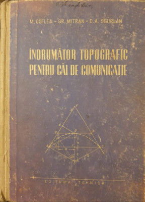 Indrumator topografic pentru cai de comunicatie - M. Coflea foto