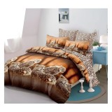 Cumpara ieftin Lenjerie de Pat Bumbac Finet 6 Piese cu Elastic - CPL191