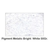 Pigment Metalic Alb Metalizat / Bright White 50Gr., ABW Royal