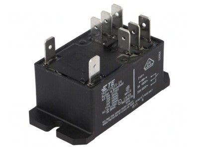 Releu Electromagnetic DPDT 24VDC 30A T92 foto