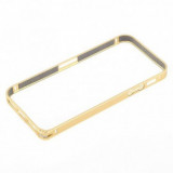 Husa Bumper Metalica Gold pentru Samsung Galaxy S5 G900