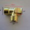 Ramificatie tip T din alama ptr. compresor 3/8&quot; - 3/8&quot; - 1/4&quot; NR.1150
