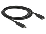 Cablu USB C 1,5m negru 10Gbps, 60W, HDCP, HDR