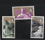 Malta 1959-Comemorari,serie x 3 valori,MNH,Mi.263-265, Meserii, Nestampilat