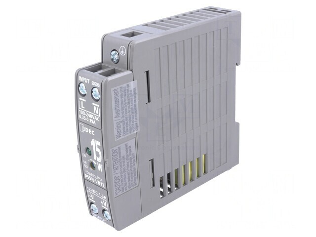 Alimentator Pulsatoriu DIN 15W 12V 1,3A