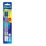 Carioca corectoare Super Pirat, varf F, set 2, blister