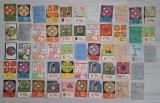 LOT MARE COLECTIE 53 PLICURI FILATELICE PENTRU TIMBRE