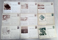LOT 9 CARTE POSTALA , CP ROMANIA RSR - NECIRCULATE