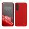 Husa kwmobile pentru Samsung Galaxy S23 Plus, Silicon, Rosu, 60274.208