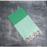 Prosop Plajă Fouta | Tunis | Verde Silver 200 x 100 cm