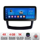 Navigatie Renault Kadjar facelift 2019-2022 Edotec Incell 1K 12.3 inch 4+64 carplay android auto radio internet kit-9030-facelift+EDT-E212-RK+kit-9030
