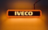 Cumpara ieftin Lampa gabarit cu LOGO NEON galben IVECO 12-24 V