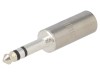 Conector Jack 3,5mm Stereo Tată SCHURTER Montare pe cablu 3 Piste Metal Cod 4802.1300