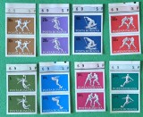 TIMBRE ROMANIA MNH LP 694/1969 -SPORT - Serie &icirc;n pereche, Nestampilat