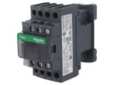 Contactor cu 4 poli și contacte auxiliare: NC și NO