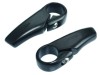 Coarne Ghidon Bicicleta Aliaj Negre, 82mm, Usoare
